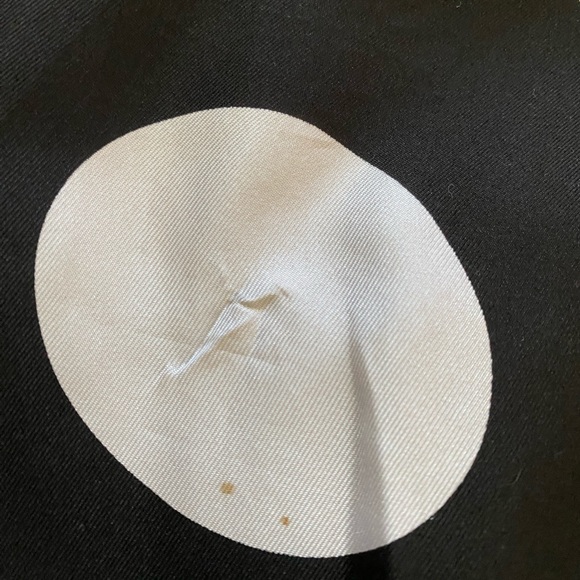 100% Silk Club Monaco Polka Dot Skirt - size 4 - Picture 2 of 11